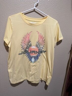 Maurices Yellow Graphic Tee - Journey